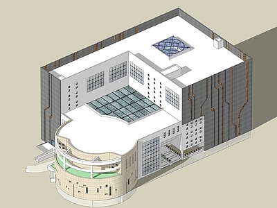 现代体育建筑 学校体育馆
