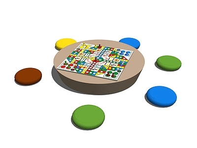 现代儿童学习桌 下棋桌椅