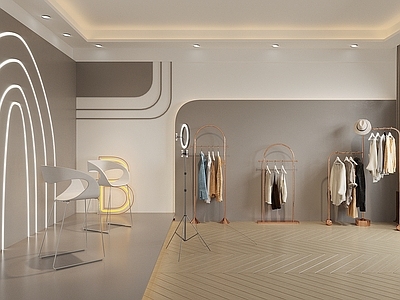 现代网红直播间