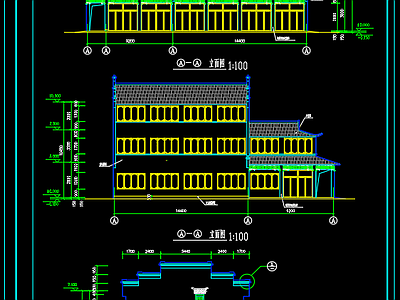 中式古建筑全套施工图