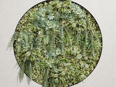 现代绿植墙