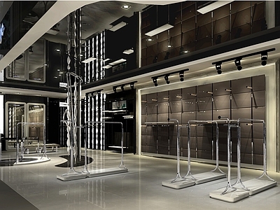 全套服装店CAD 施工图 效果图