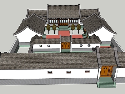 中式四合院