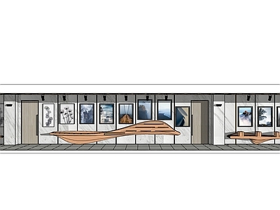 现代其他文化空间 艺术画廊