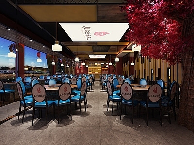 现代火锅店