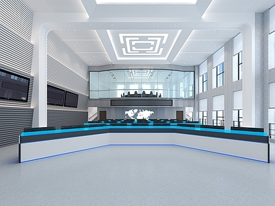 现代数据指挥控制室