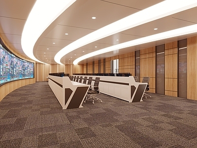 现代指挥控制室