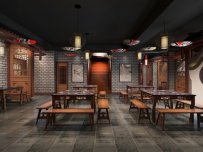 中式火锅店