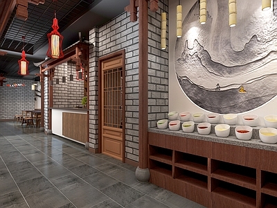 中式火锅店