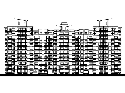 住宅楼建筑施工图