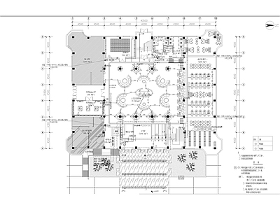 图书馆弱电平面图 施工图 建筑电气