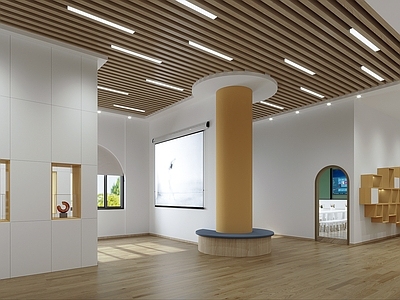 现代幼儿园手工展区 小学手工展区