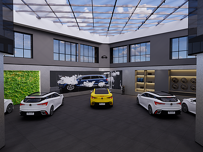现代汽车4S店