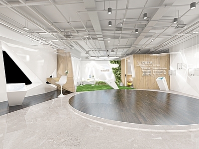 现代公司展厅