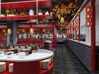 中式老北京火锅店
