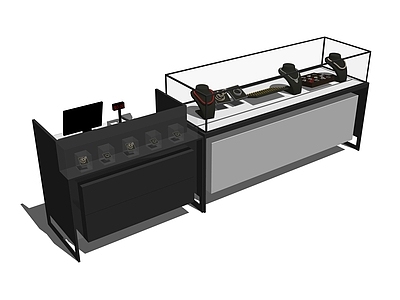 现代珠宝展柜 饰品展示柜 货架