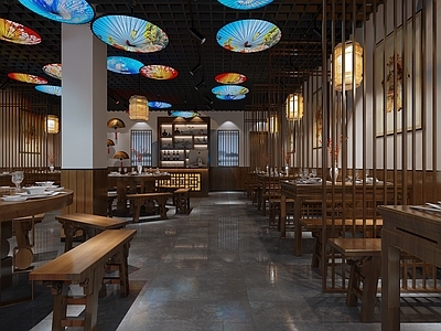 新中式火锅店