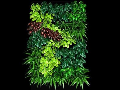 现代绿植墙