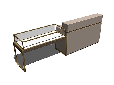 现代展柜 珠宝柜 饰品柜 手饰柜 货架 玉器柜 收银台
