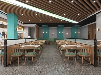 现代火锅店 包厢