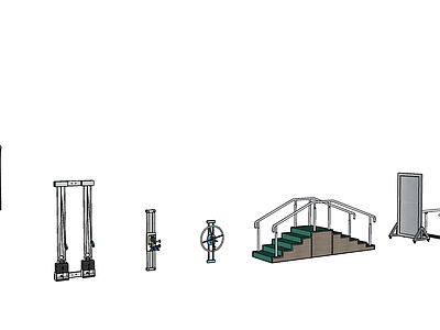 现代运动器材组合