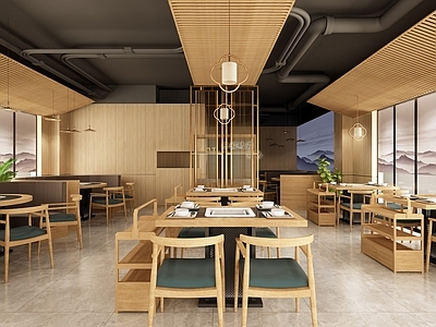 新中式火锅店