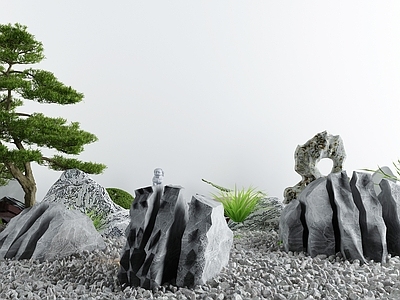 新中式假山 石头