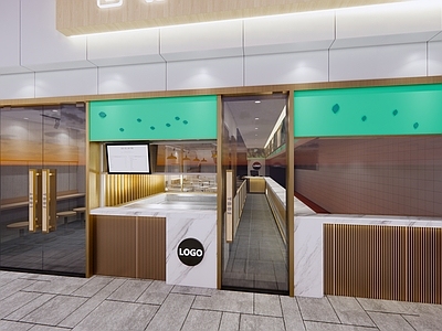 现代快餐店