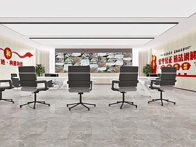 现代指挥控制室