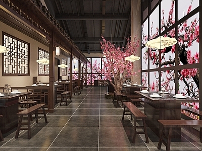 新中式火锅店