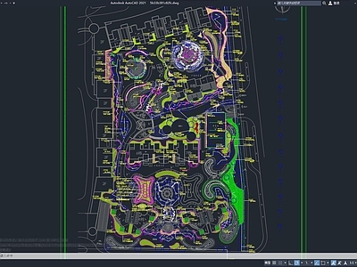 小区楼盘建筑规划设计 施工图