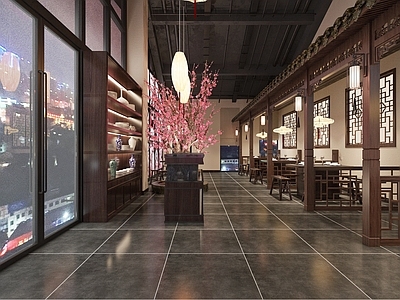 新中式火锅店