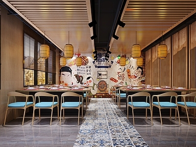 现代火锅店
