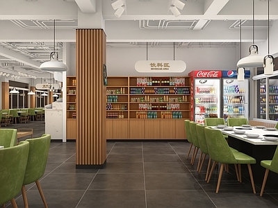 工业风火锅店