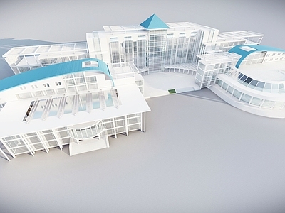 现代商业建筑 办公
