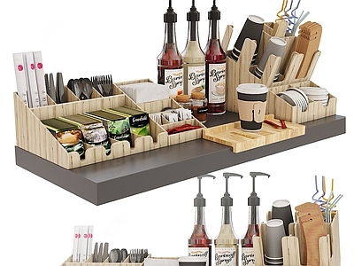 现代厨房用品组合