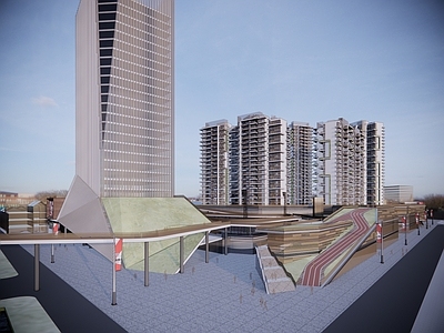 现代体育建筑 社区休闲综合体 社区体育综合体