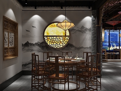 新中式火锅店