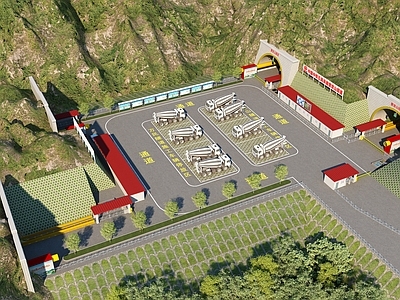 现代隧道 隧道口