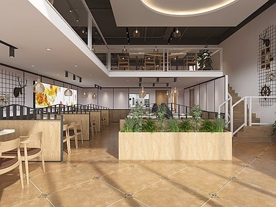 现代烧烤店