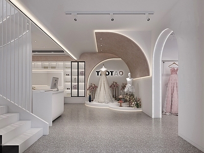 现代婚纱店