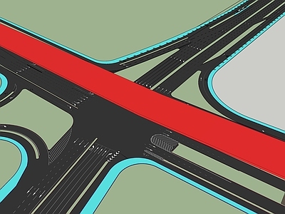 现代道路