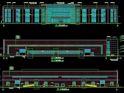 3层办公楼CAD 施工图