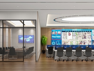 现代指挥控制室