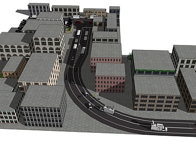 现代道路景观