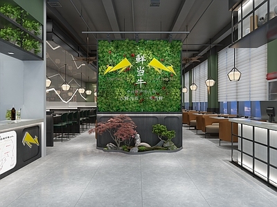 工业风火锅店