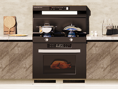 现代灶台 集成灶