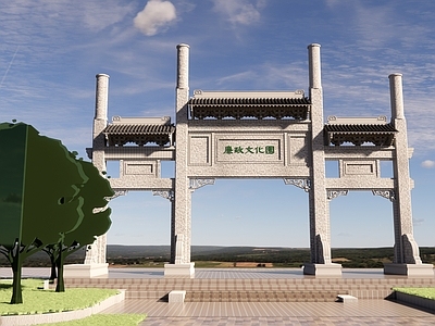 中式牌坊