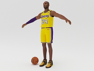现代科比布莱恩特 NBA篮球运动员