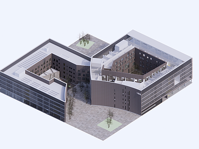 现代图书馆建筑 MBA图书馆